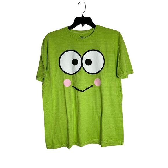 SANRIO Keroppi Graphic Tee 100% Cotton Size L - Picture 1 of 4